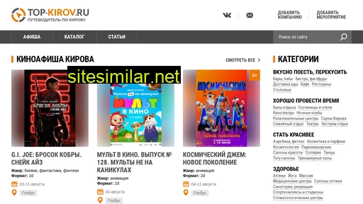 top-kirov.ru alternative sites