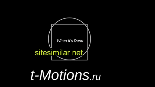 t-motions.ru alternative sites