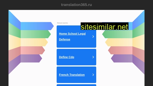 Translation365 similar sites