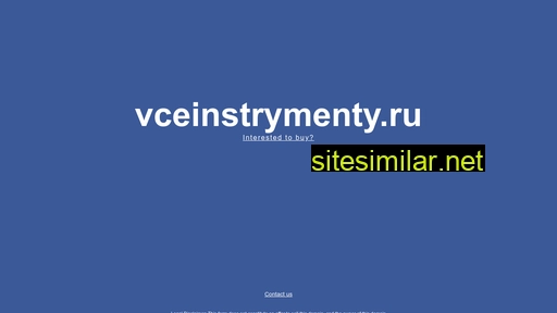 Vceinstrymenty similar sites