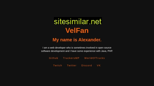 velfan.ru alternative sites