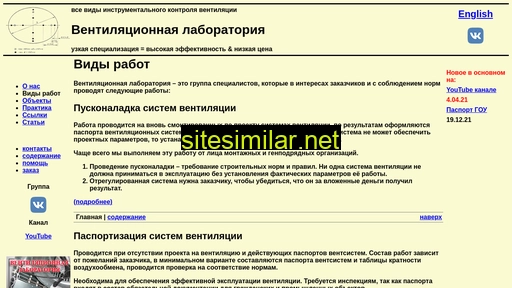 ventilab.ru alternative sites