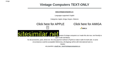 Vintagecomputers similar sites