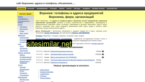 Voronezh-org similar sites