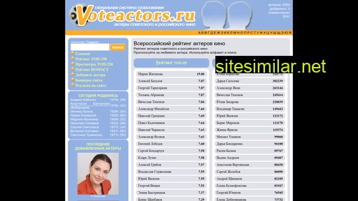 voteactors.ru alternative sites