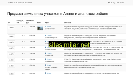 v-anape-uchastok.ru alternative sites
