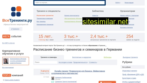 vsetreningi.ru alternative sites