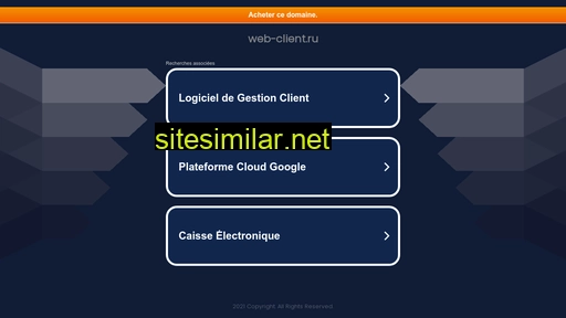 Web-client similar sites