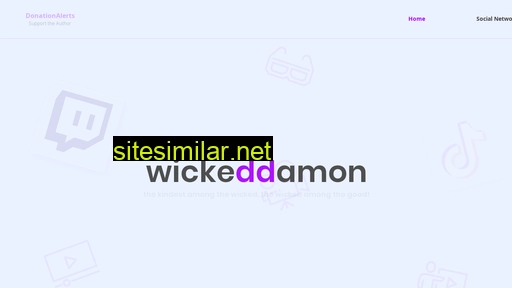Wickeddamon similar sites