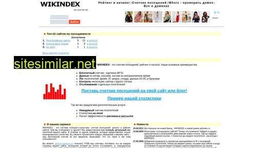 wikindex.ru alternative sites