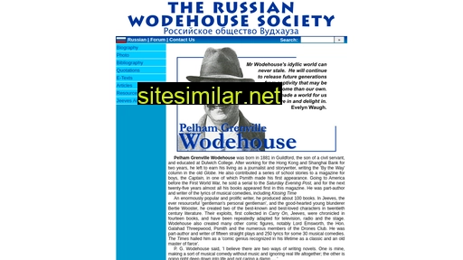 wodehouse.ru alternative sites