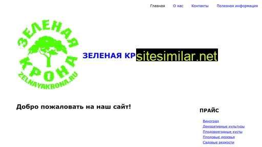 zelnayakrona.ru alternative sites