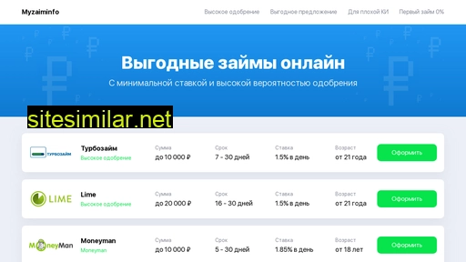 zipkredit.ru alternative sites