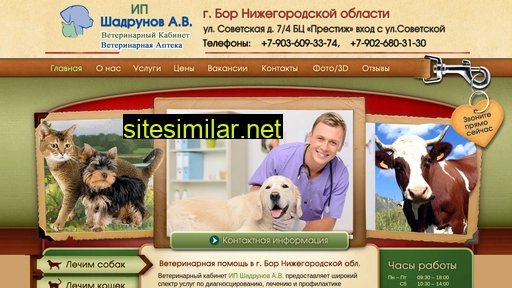 zoovet-bor.ru alternative sites