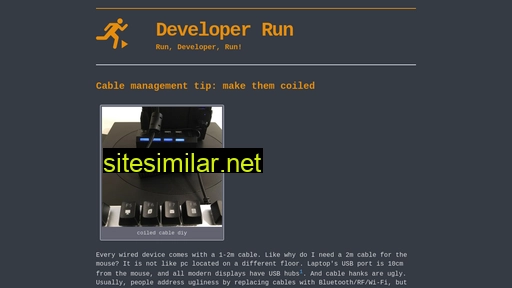 developer.run alternative sites