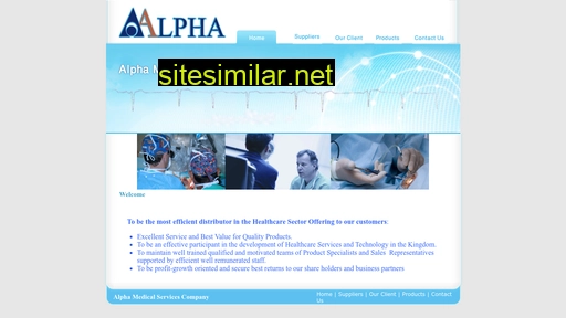alphamed.com.sa alternative sites