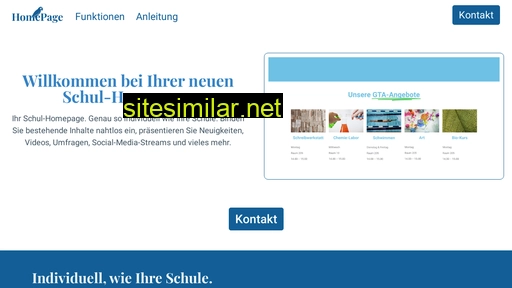homepage.schule alternative sites