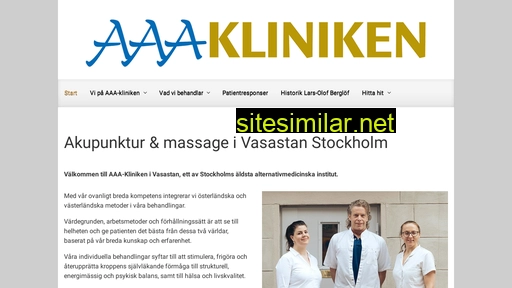 aaa-kliniken.se alternative sites