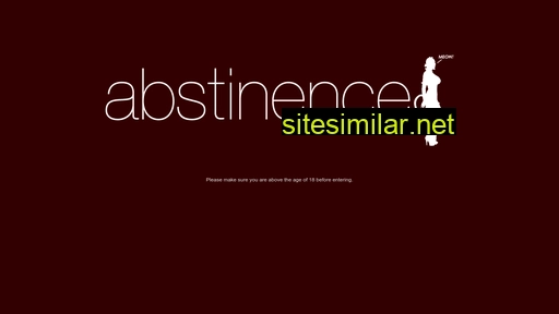 Abstinence similar sites