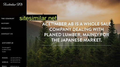acetimber.se alternative sites