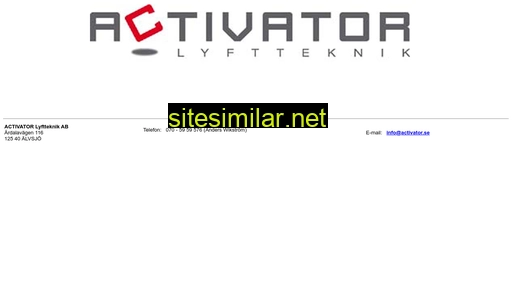 activator.se alternative sites
