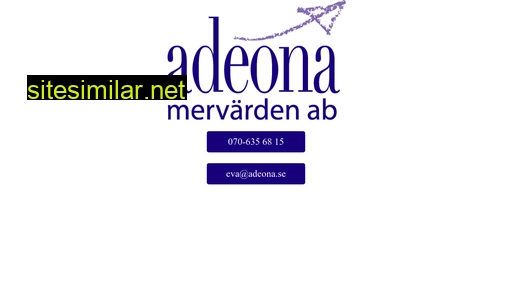 adeona.se alternative sites