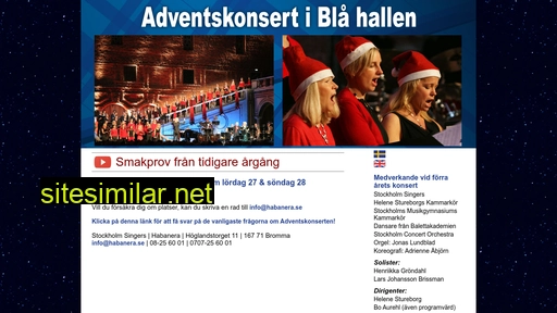 adventskonsert.se alternative sites
