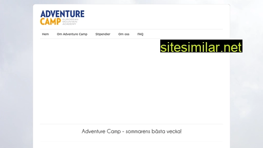 adventurecamp.se alternative sites