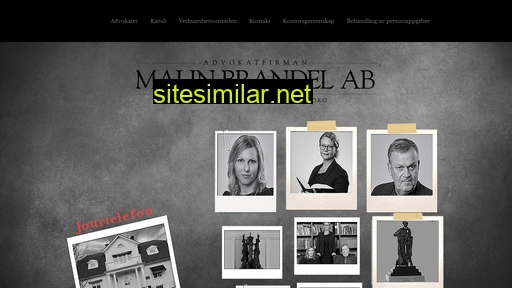 advokatbrandel.se alternative sites