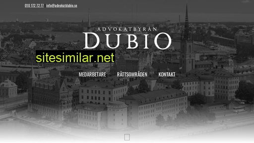 advokatdubio.se alternative sites