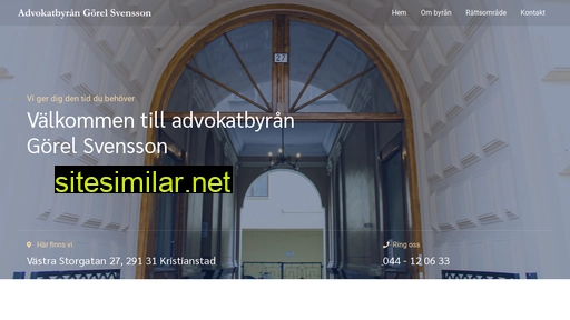 advokatgorelsvensson.se alternative sites