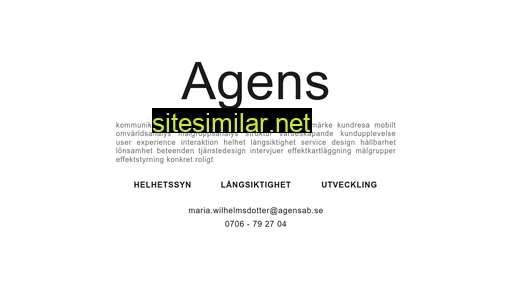 agensab.se alternative sites