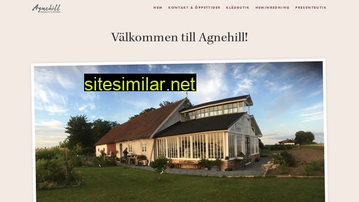 agnehill.se alternative sites