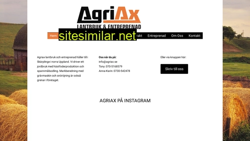 agriax.se alternative sites
