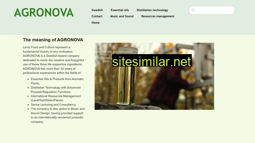 agronova.se alternative sites