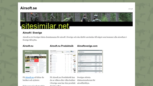 airsoft.se alternative sites