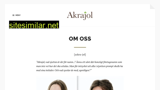 akrajol.se alternative sites