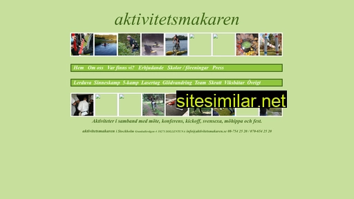aktivitetsmakaren.se alternative sites