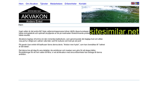 akvakon.se alternative sites