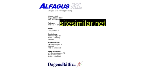 alfagus.se alternative sites