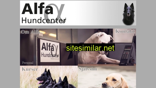 Alfahundcenter similar sites