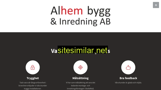 alhembygg.se alternative sites