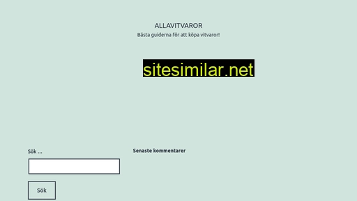 allavitvaror.se alternative sites