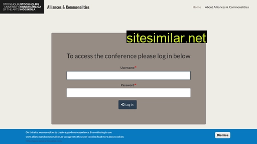 alliancesandcommonalities.se alternative sites