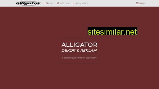 alligatordekor.se alternative sites
