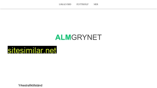 almgrynet.se alternative sites