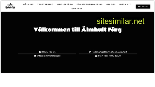 almhultsfarg.se alternative sites