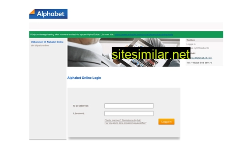 alphabetfleet.se alternative sites