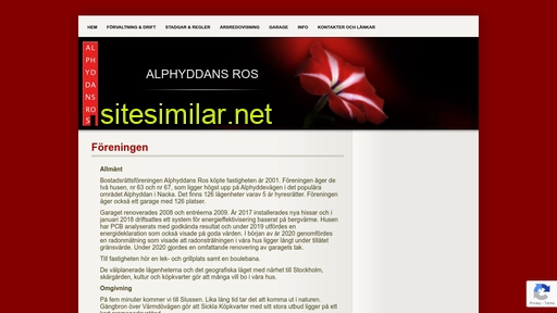 alphyddansros.se alternative sites