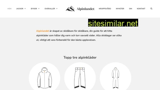 alpinlandet.se alternative sites